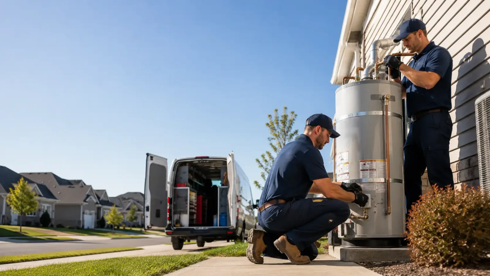 Water Heater Installation in Clint, TX